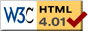 W3C HTML4.01